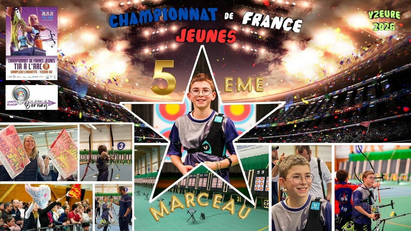 Championnat de France Jeunes : Marceau 5ème