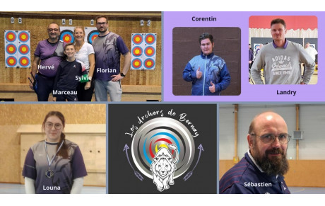 des podiums pour nos archers