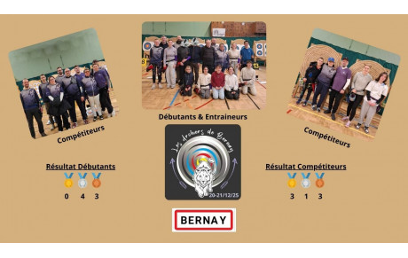 Les  Archers de Bernay  " à domicile"